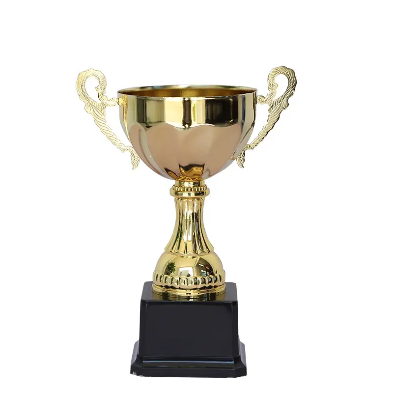 Football Cup Wholesale Custom Sport Gold Swimming Badminton Basketball Soccer Golf Running Marathon Awards Metal Trophy Cup