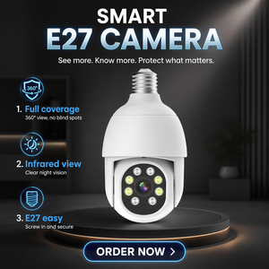 กล้องวงจรปิดความคมชัดสูง4MP Wi-Fi แอปพลิเคชั่น Tuya กล้องรักษาความปลอดภัยอัจฉริยะ Wi-Fi 360พาโนรามากล้องบ้านร้านค้า - Product Image 1