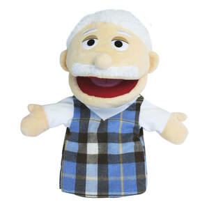 Jouets en peluche à main pour la famille de dessins animés Éducation de la maternelle Poupées ambulantes Jeux de rôle Éducation précoce <span class=keywords><strong>et</strong></span> intelligence - Product Image 3