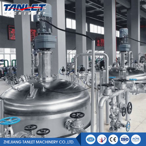 Áo Khoác Đôi Thùng Trộn Hóa Chất Bằng Thép Không Gỉ Với Máy Khuấy - Product Image 6