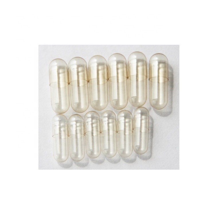 Size 0 Clear Empty Hard Gelatin Capsules For Medicine Wholesale Capsules