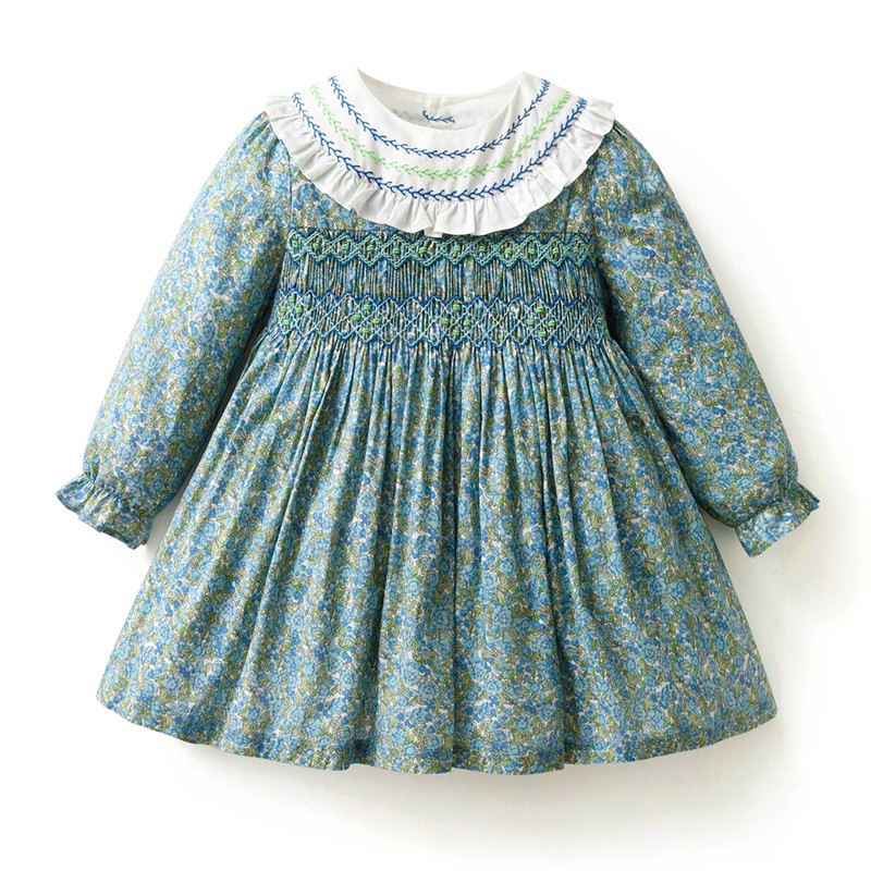 Green Floral Dress