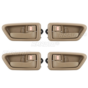 4Pcs <b>Interior</b> Inner Inside Door Handle ABS Beige for Toyota Camry 1997 1998 1999 2000 2001 Car <b>Accessories</b> - Product Image 2