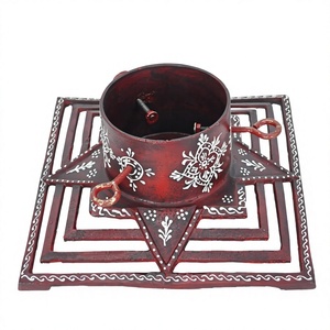 Christmas <b>Tree</b> <b>Stand</b> Metal Crafts Antique Pine <b>Tree</b> Holder Anti Slip Base Metal <b>Tree</b> <b>Stand</b> Home And Garden Decoration - Product Image 1