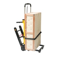 Chariot d'escalier pliable robuste de 200 kg pour usine, chariot à main électrique pour escalier avec prix abordable