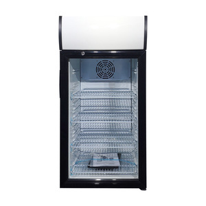 Refrigerador de mostrador Nuelead NE-80CL con control de temperatura, una puerta de vidrio, 80L, con compresor. - Product Image 3
