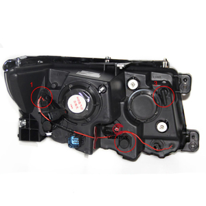 Estilo para Ford Edge <span class=keywords><strong>Faros</strong></span> Delanteros 2012 2013 2014 Edge Faro LED DRL Lámpara Principal HID Ojo de Ángel Haz Bi-Xenón Accesorios - Product Image 6