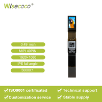 Wisecoco Vr Ar Solution d'écran 0.49 pouces Oled Micro Display Mipi 40 broches 1800cd/m2 1920*1080 Mini panneau tactile en option