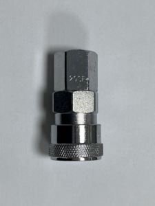 Acoplamiento rápido de fluido de alto flujo Tipo de liberación rápida Accesorios de acero inoxidable para tuberías de energía renovable - Product Image 2