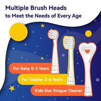 Brosse à dents électrique sonique pour enfants, étanche IPX7, pour bébés de 0 à 3 ans, Seago SG-2159, fabrication OEM, étiquette privée