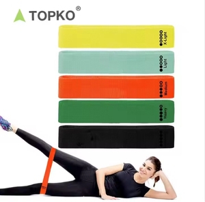 Bandas de Resistencia Cortas de Tela para Ejercicio Físico TOPKO, Mini Bandas de Resistencia - Product Image 1