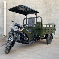 Tricycle à essence à grande capacité, très demandé, puissant, avec benne basculante pour l'agriculture