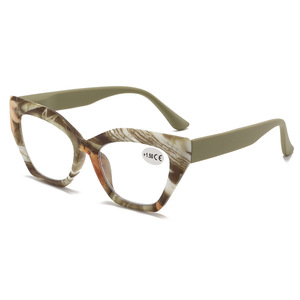 Gafas de lectura de moda para mujer con montura redonda y lentes con filtro de luz azul - Product Image 4