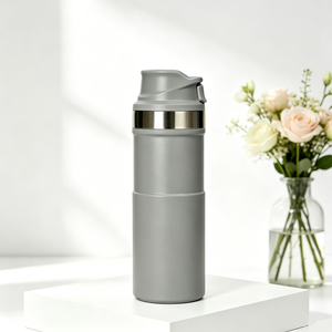 Nouvelle Tasse Thermos Portable Classique 2026 en Acier Inoxydable à Double Paroi Isolée Sous Vide avec <span class=keywords><strong>Action</strong></span> à Gâchette pour Café - Product Image 2