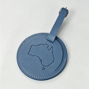 Étiquette de bagage en cuir gaufré avec impression UV pour l'image de marque d'entreprise, design sur mesure - Product Image 4