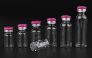 ขวดแก้วขนาด 3 มล. 5 มล. 10 มล. 15 มล. 20 มล. 25 มล. 30 มล. สำหรับขาย ขวดแก้วใสสำหรับบรรจุยาและน้ำ - Product Image 3