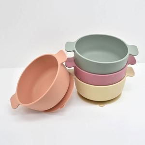 Set de Alimentación para Bebés, Elección Confiable de las Madres, Plato de Silicona Antideslizante, Ligero y Fácil de Transportar para Uso Diario - Product Image 2