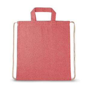 Custom logo Personalized Soft Fabric Calico Canvas Cotton <b>Drawstring</b> Bag with Double String - Product Image 5