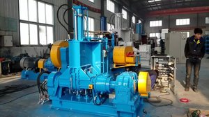 Hochwertige Hydraulische Banbury-Knetmaschine / Dispersionsknetmaschine Gummi-Knetmaschine - Product Image 4