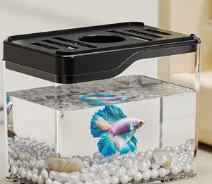 Pecera Cuadrada de Plástico de 1L - Product Image 3