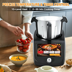 <span class=keywords><strong>Robot</strong></span> <span class=keywords><strong>Cuiseur</strong></span> Thermocuiseur 1800W 4.5L, Mixeur Chauffant, Préparateur de Soupes, Smoothies et Shakes, <span class=keywords><strong>Robot</strong></span> Culinaire Domestique, Appareil de Cuisine - Product Image 4