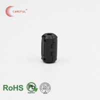 SCRC 30B Split Ferrite Clamp Core Inner 2.6mm for Below 2.6mm Cables Choke Coil Power Line EMI RFI Filter Transformer Ring Core