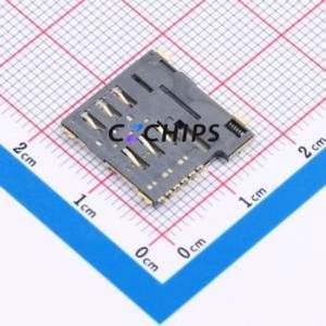 XDSM-1020-0942B SIM Card Connector SMD Connector Self-Return Type Micro SIM Card 1.3mm - Product Image 2