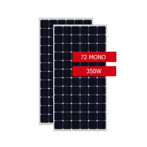 厂家直销350 w太阳能电池板350瓦单晶电池板Solares