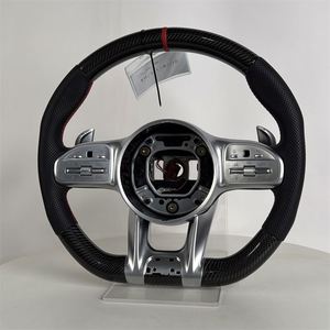 Wholesale Carbon Fiber Steering Wheel For Mercedes Benz CLS W218 W257 A45 W176 W177 <strong>AMG</strong> C63 E63 - Product Image 1