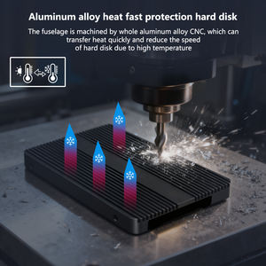 محول TISHRIC M.<span class=keywords><strong>2</strong></span> SSD من NVMe SSD إلى U.<span class=keywords><strong>2</strong></span> SFF-8639 5.0، علبة تحويل <span class=keywords><strong>2</strong></span>.5 بوصة لتحويل NVMe SSD إلى صندوق U.<span class=keywords><strong>2</strong></span> مع وسادة حرارية - Product Image 6