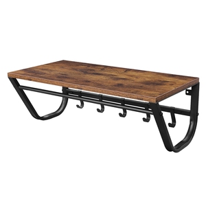 Мебель для гостиной, спальни, оптовая продажа, набор мебели промышленного дизайна с <span class=keywords><strong>2</strong></span> плавающими полками и книжным выступом, настенные полки для продажи - Product Image 3