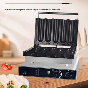 Hot Sale 5Pcs Fresh <strong>Meat</strong> Chicken Roller Waffle Maker Chicken Loaf Machine Stainless Steel <strong>Mexican</strong> Chicken Burrito Machine - Product Image 1