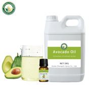 Huile d'avocat biologique raffinée pressée à froid, prix de gros, multi-usages pour la cuisine, le massage, les soins de la peau et des cheveux