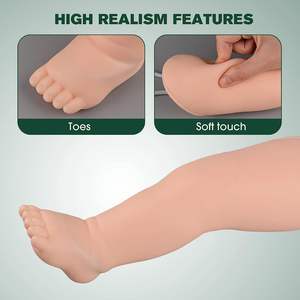 Ultrassist pediatrik IV simülasyon bacak flebotomy uygulama kiti tıbbi venipuncture eğitim seti enjeksiyon uygulaması - Product Image 3