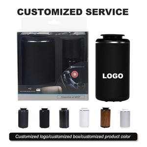 Custom Logo Elektrische Etherische Olie Diffuser 10Ml Auto Aroma Diffuser Usb Oplaadbare Waterloze Geur Luchtverfrisser Voor Auto - Product Image 3