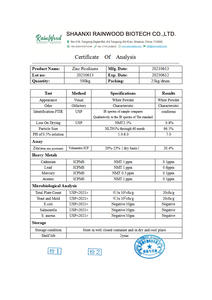 Rainwood Zink Picolinaat <span class=keywords><strong>Capsules</strong></span> Voedingsmiddelkwaliteit Zink Supplement Hoge Kwaliteit 99% Zuiver Zink Picolinaat <span class=keywords><strong>Capsules</strong></span> - Product Image 2