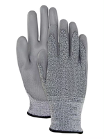 Gants de protection L5 anti-dérapants et résistants aux coupures, avec paume enduite de PU, pour le travail du bois, la construction, la mécanique et le jardinage – Offre Spéciale