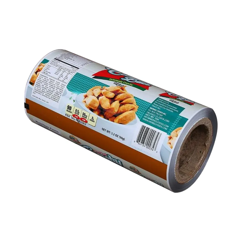 Cailyn Packaging Laminated Food Moisture Proof Candy Wrap Accept Customization Oxygen Resistance Plastic Rollstock Films