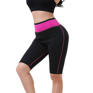LANQIN Culotte de compression pour femme, taille haute, néoprène, contrôle moyen, effet ventre plat, poche, rehaussement des fesses, pour yoga, entraînement et gym - Product Image 2