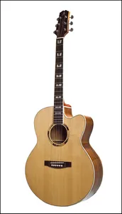 Aosen-guitarra acústica barata, guitarra acústica de 5 cuerdas, fabricante, venta directa, precio de promoción
