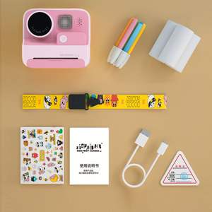 Appareil photo instantané pour enfants KOOOL, HD SLR, double objectif, photographie, mini impression, écran IPS 2.0, enregistrement grand angle 180°, montre intelligente - Product Image 4