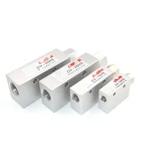 CV-10 1/8" CV-15 1/4" CV-20 CV-25 BSPP Générateur de vide pneumatique à éjecteur pour échappement de flux d'air, avec cylindre, 1kg, Fabriqué en Chine continentale