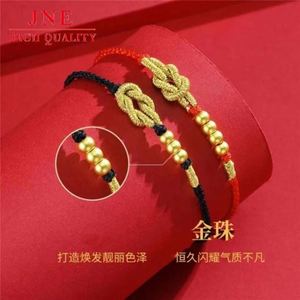 Oro aluvial Truelove nudo pareja pulseras Latón chapado en oro estilo chino correa de mano tejida de por vida <span class=keywords><strong>Xiaohongshu</strong></span> gran oferta - Product Image 3