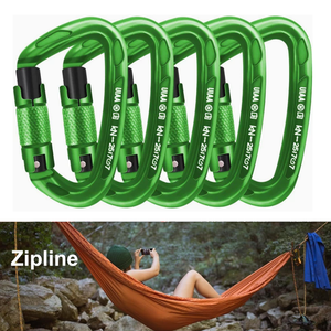 Mosquetón de Aluminio de Aviación para Escalada con Gancho y Cierre Automático Triact de Peso Ligero - Product Image 5