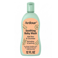 Gel corporel extra-doux pour nouveau-nés, marque privée OEM, huiles de jojoba pures pour le bain quotidien, savons lavants pour bébés, fluide de bain quotidien