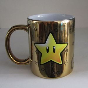 Custom Luminous Laser Decal Gold Foil Stamping Silk Screen Printed Creative Matte Coffee Cup Ceramic Mugs to Go - Product Image 5