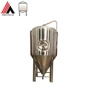 Prettech pote de tanque de fermentação, alta qualidade, 200l, 100l, 2000l, 1000l, conjunto de cerveja, fermentação, equipamentos de cerveja