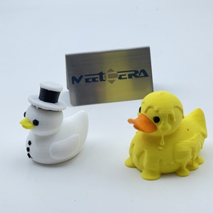 Novedad personalizada, pato satánico gótico, patos Punk, adornos de pato de roca, decoración de Halloween, impresiones en 3D, juguetes, servicio de impresión en 3D personalizado - Product Image 4
