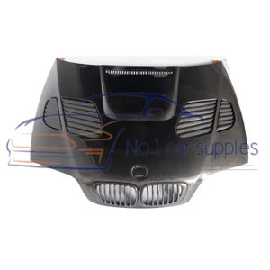 Capots en fibre de carbone personnalisés en usine <span class=keywords><strong>M3</strong></span> <span class=keywords><strong>E46</strong></span> 2/4 portes Gtr Design pour Bmw1996-2004 - Product Image 2
