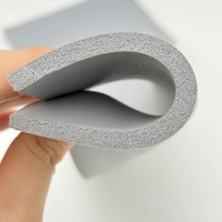 Rouleau de mousse de silicone à cellules fermées ignifuge Kuliwei, éponge de silicone résistante au feu pour l'étanchéité industrielle